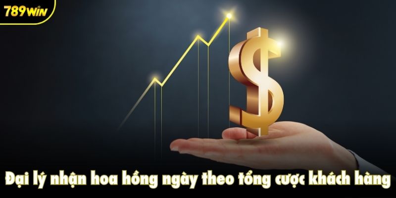 Đại lý nhận hoa hồng ngày theo tổng cược khách hàng